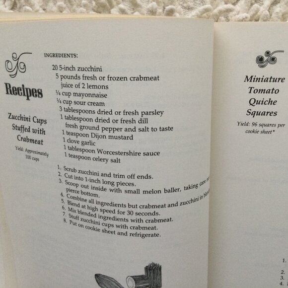 Catering Handbook Recipes for Great Affairs Large-Small from Children' to Formal - Picture 10 of 11